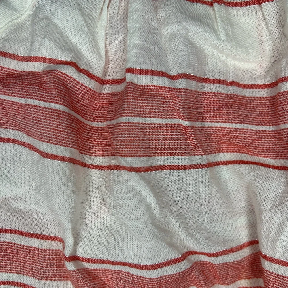 Loft red and white striped flowy boxy tank top - size small - Picture 7 of 11